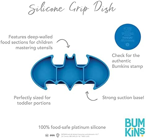 Bumkins Toddler and Baby Suction Plate, Silicone Grip Dish, Babies and Kids - Image 5