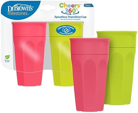 Dr. Brown's Milestones Cheers360 Spoutless Cup by Unknown