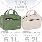 NISHEL Travel Toiletry Bag for women, Portable Hanging makeup Organizer - Image 3