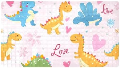 Non Slip Shower Mat Bathtub Mat 15.1x26.8 Inch, Quick Dry Bath Mat by Anna+Cowper