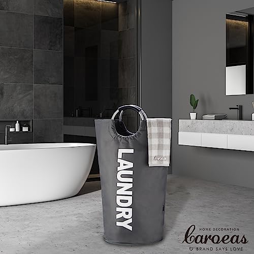 Caroeas 90L Laundry Basket, Waterproof Laundry Hamper, Laundry Bag - Image 3