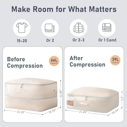 DIMJ Comforter Storage Bag 6 Pack - Image 2
