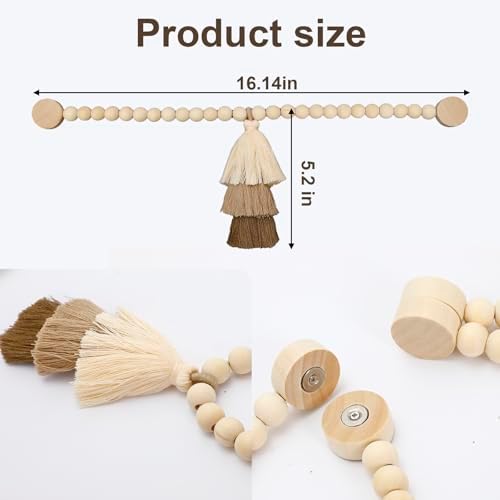2 Pack Magnetic Curtain Tiebacks - Image 2