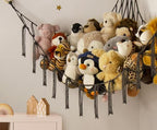 mirolam Stuffed Animals Hammock Net Corner-Hanging Stuff Animal Toy Storage - Image 3