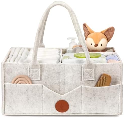 Maliton Felt Diaper Caddy Organizer by Maliton