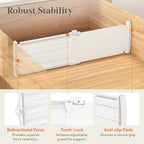 Lifewit 5" Tall Drawer Dividers, Adjustable Deep Drawer Organizer Clothes - Image 4