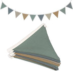 Boho Boys Room Playroom Pennant Banner, Nursery Garland Triangle Bunting Flag by Wheatwin