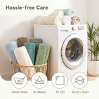 GRANNY SAYS Sage Green Bathroom Rug 24" x 36", Non-Slip Bath Mat - Image 7