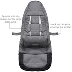 Momcozy Universal Stroller Footmuff, Plush Weatherproof Bunting Bag - Image 7