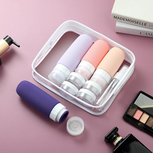 Mrsdry 16 Pack Travel Bottles Set, TSA Approved Leak Proof Silicone Squeezable - Image 4