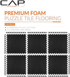 CAP Puzzle Exercise Mats | 1/2” Thick EVA Interlocking Foam Tiles - Image 2