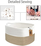 COMFY-HOMI Cotton Rope Woven Basket - Image 6