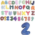 4 Inch Gypsum Letter or Number for Wall Decor, Single Alphabet or Digit for by Train2decor
