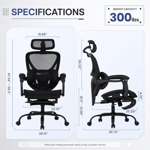 MALOL Ergonomic Mesh Office Chair - Image 2