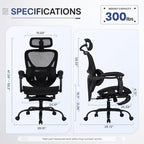 MALOL Ergonomic Mesh Office Chair - Image 2