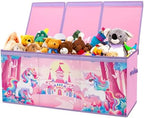 decalsweet Large Toy Box Collapsible Chest Organizer by Decalsweet