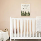 TLESKE Woodland Baby Nursery Decor Poster Hanger Frame, Forest Mountain Hanging - Image 3