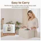 StorageWorks Linen Closet Organizers, Fabric Storage Bin - Image 5