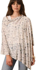 Solly Baby Nursing Cover, Breathable Breastfeeding Cover-Up, Bleu Toile by SollyBaby