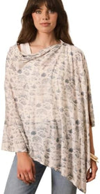 Solly Baby Nursing Cover, Breathable Breastfeeding Cover-Up, Bleu Toile by SollyBaby