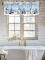 Vandarllin Christmas Gnome Valance Curtains - Image 6