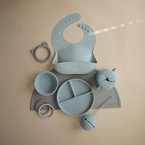 mushie Silicone Placemat for Kids | BPA-Free Non-Slip Design - Image 3