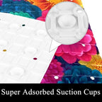 Non Slip Bathtub and Shower Mat 26.8x15.1 inch, Bath Mat - Image 3