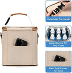 Breastmilk Cooler Bag with Ice Pack Fits 6 Baby Bottles Up to 9 Ounce, Baby - Image 4