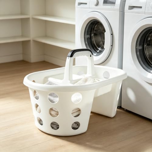 Portable Shower Caddy Plastic Shower Basket Organizer Divided Bathroom Caddy - Image 2