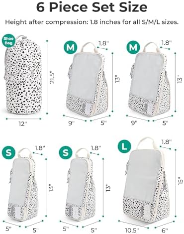 BAGSMART Compression Packing Cubes - Image 4