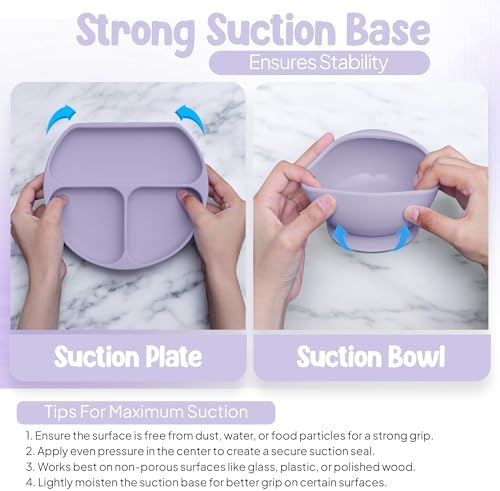 O'doe™ Silicone Baby Feeding Set, 17-Piece Baby Weaning Set BPA-Free - Image 3