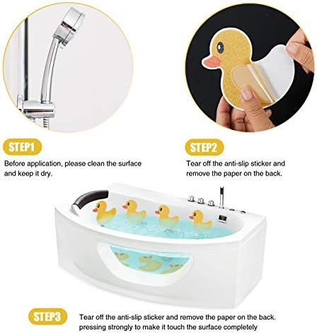 Secopad Duck Non Slip Bathtub Stickers - Image 6