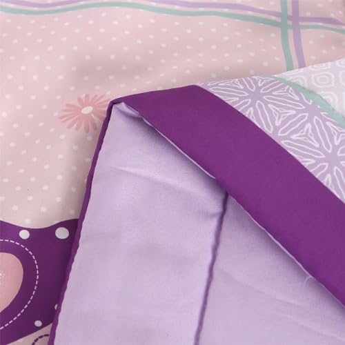 Crib Bedding Set for Girls, 3 Pieces Floral Butterfly Baby Girl Bedding Set - Image 7