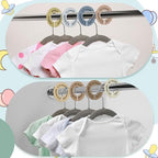 8 Pcs Infant Closet Dividers Nursery, Earth Stone Color - Image 5