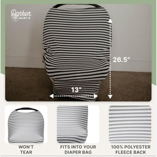 Parker Baby Co. Multi-Use Cover: Carseat Cover, Nursing Cover - Image 4