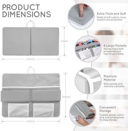 Comfortable Bath Kneeler and Elbow Kneeling Rest Pad - Image 2