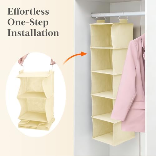 Lifewit Hanging Closet Organizer and Storage - Image 6