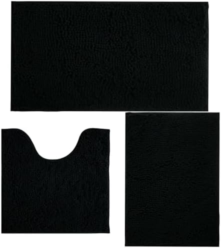 Bathroom Rugs Sets 3 Piece Non Slip, Bath Rugs by Flotstiga