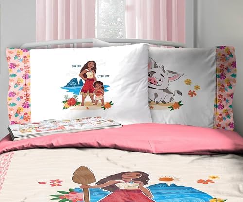 Disney Moana Queen Comforter Set 7 Piece Kids Bedding - Image 5