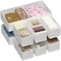 Vtopmart 12 Pack Baby Clothes Organizer, Foldable Fabric Drawer Bins by Vtopmart