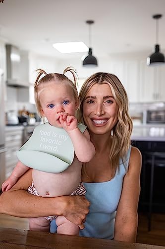 Denver James Silicone Feeding Bibs | Dishwasher Safe. Waterproof. Adjustable. - Image 5