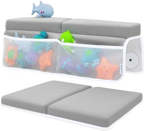 Comfortable Baby Bath Kneeler and Elbow Rest Pad Set by Toodly