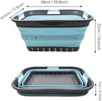SAMMART 42L Collapsible Plastic Laundry Basket - Image 3