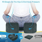 BlissTrends Thick Seat Cushion for Office Chair & Car Seat - Image 3