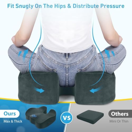 BlissTrends Thick Seat Cushion for Office Chair & Car Seat - Image 3
