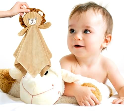 CREVENT Cozy Plush Baby Security Blanket, Loveys - Image 2