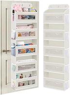 KYEVIS Over The Door Organizer, 5 Shelves Closet Door Hanging Organizer by StrongandOrganizer