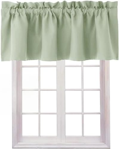 Hiasan Seafoam Green Valance Curtains by Hiasan