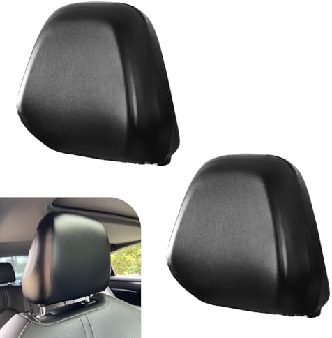 Shakas 2 PCS Cars Headrest Covers, Full Wrap-around Non-marking Fit by Unknown