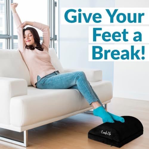 ComfiLife Foot Rest for Under Desk at Work – Adjustable Desk FootRest for - Image 7